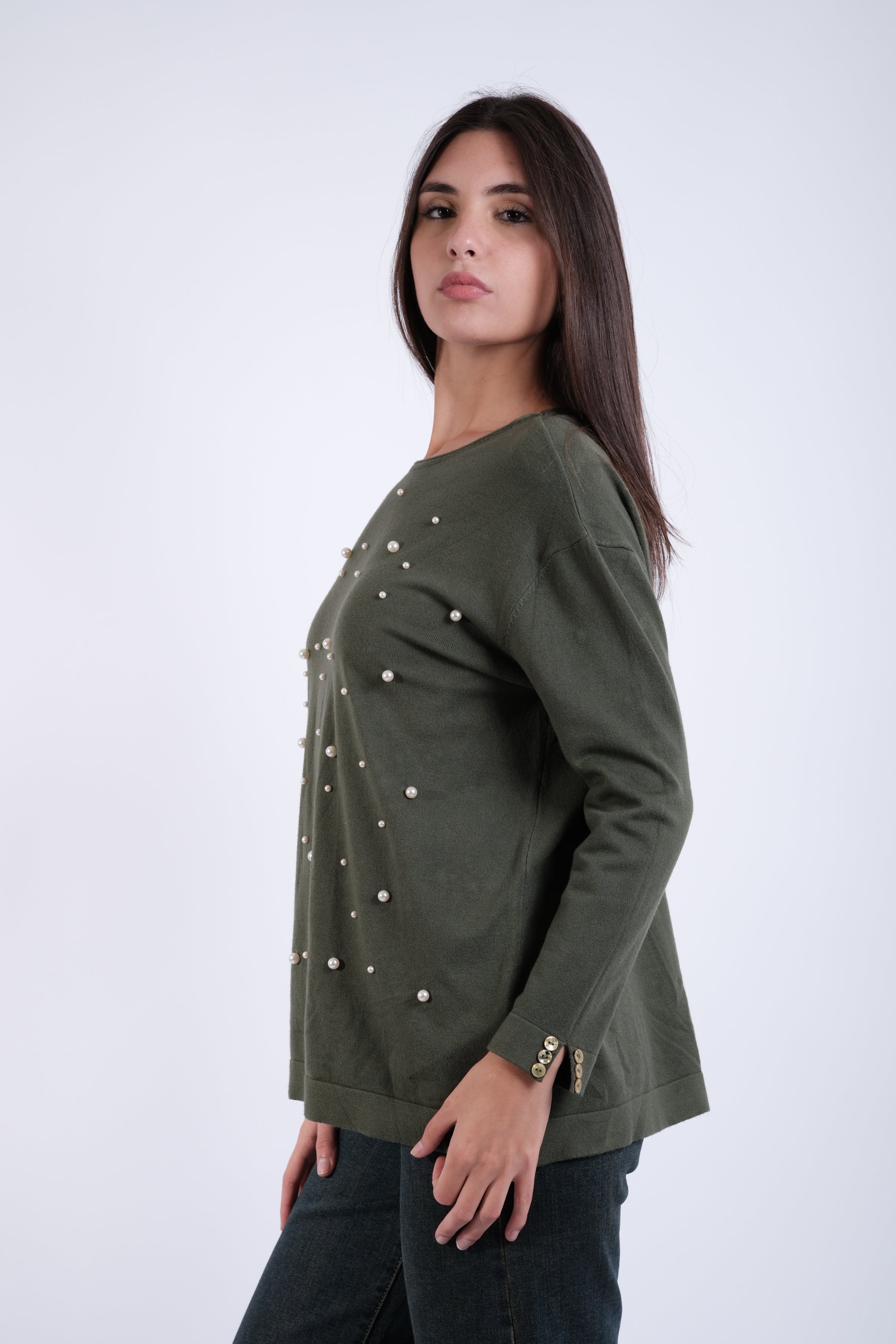 MAGLIA PERLINE