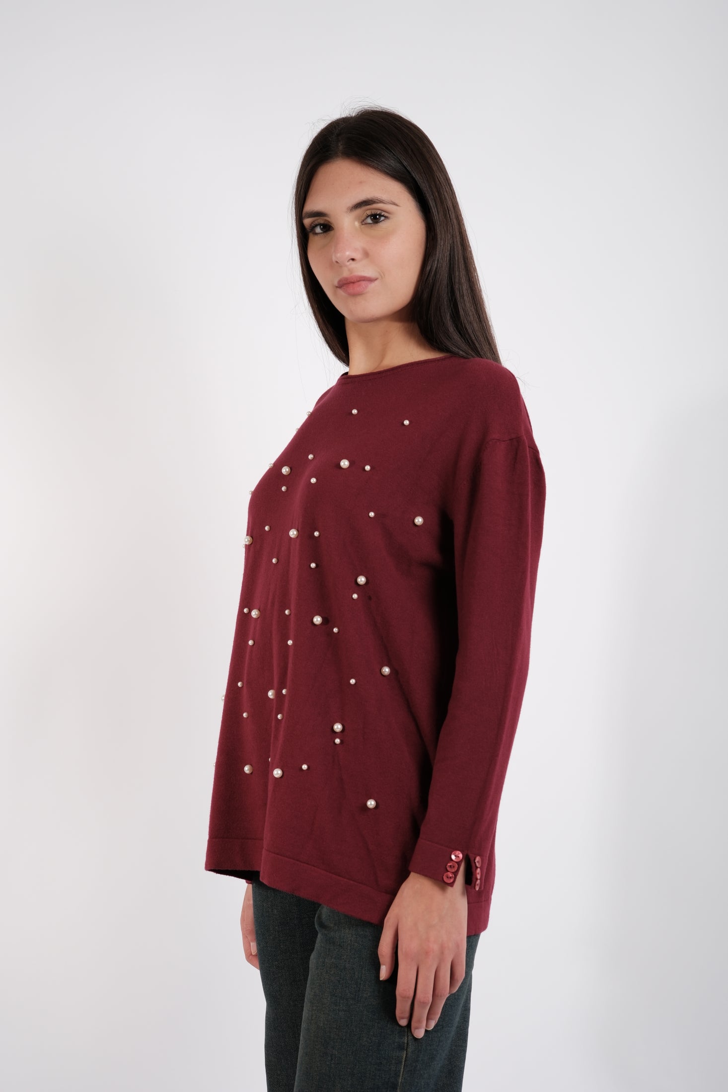 MAGLIA PERLINE