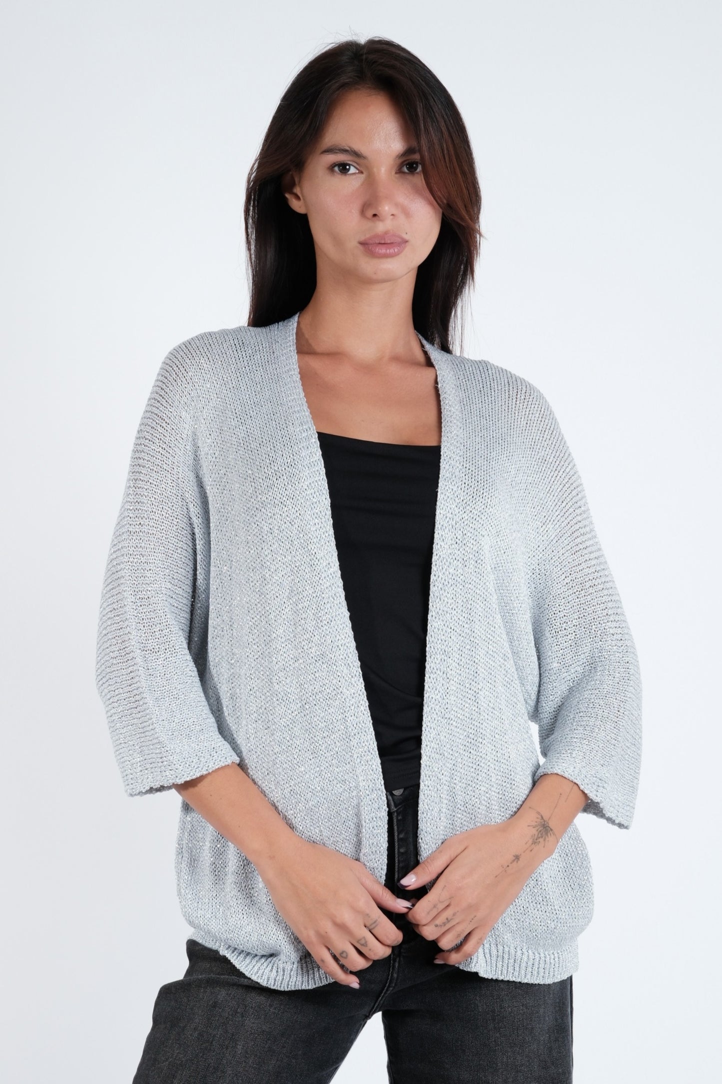 CARDIGAN LUREX