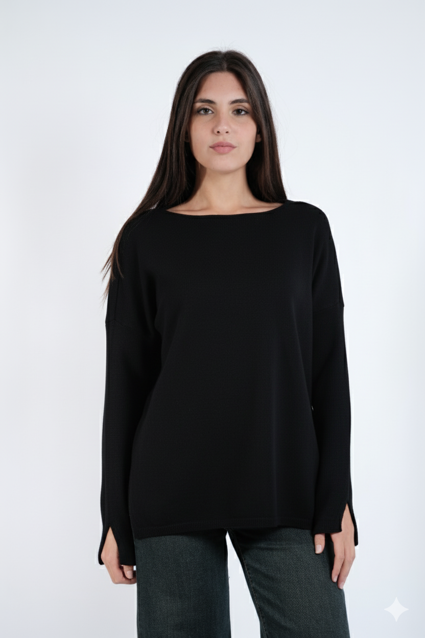 MAGLIA SPACCHI LATERALI