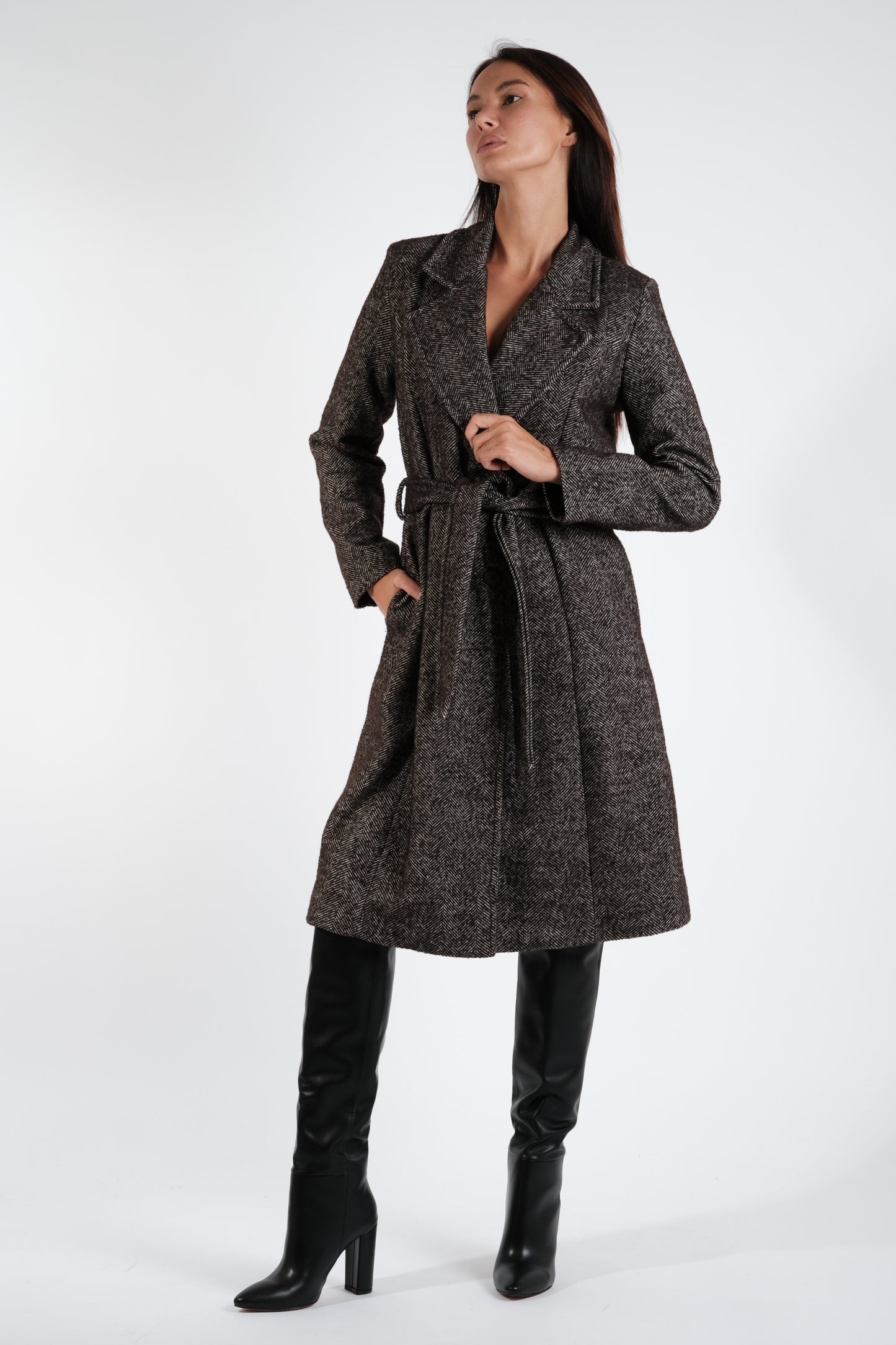 CAPPOTTO LUNGO SPIGATO