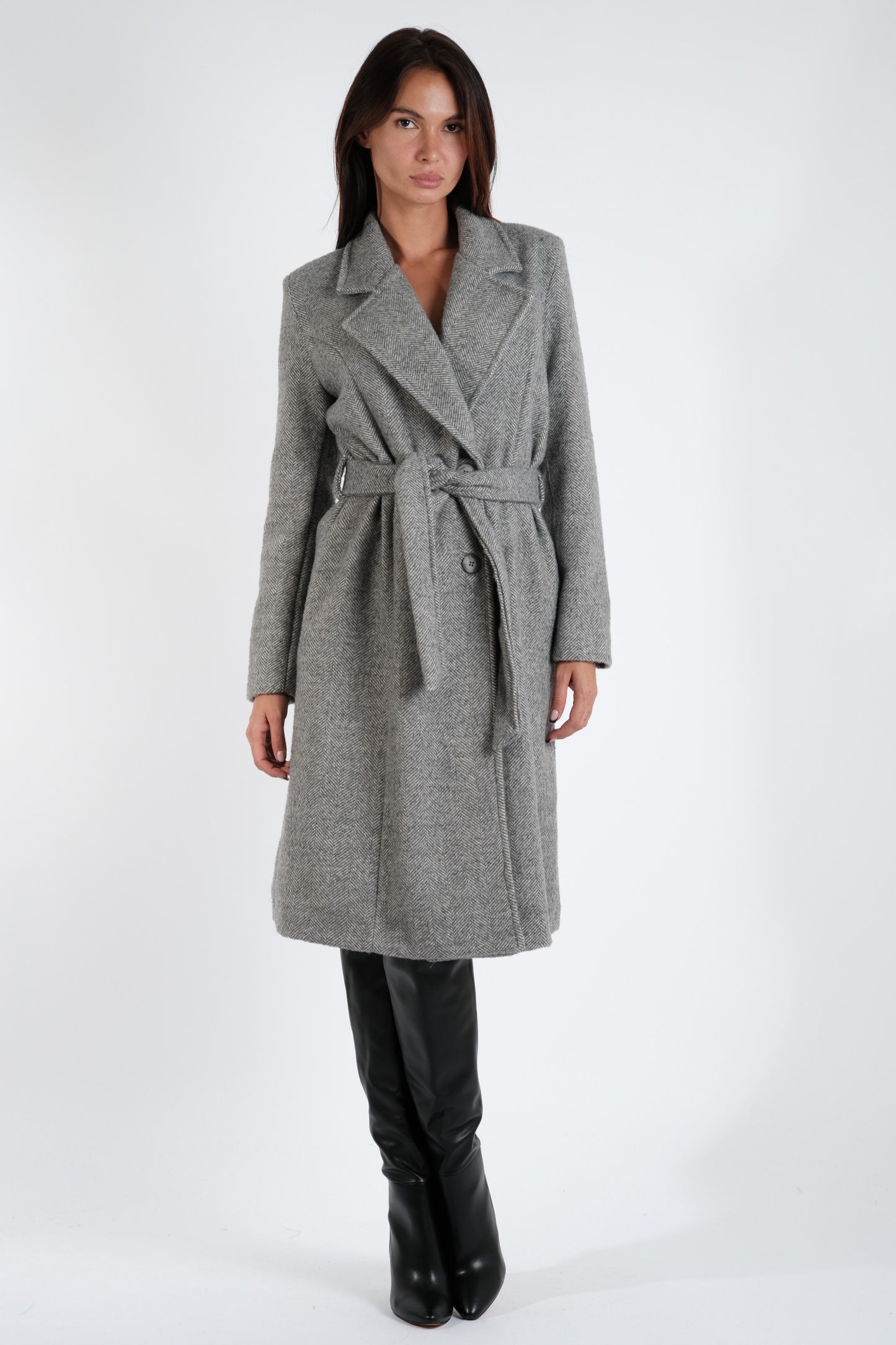 CAPPOTTO LUNGO SPIGATO