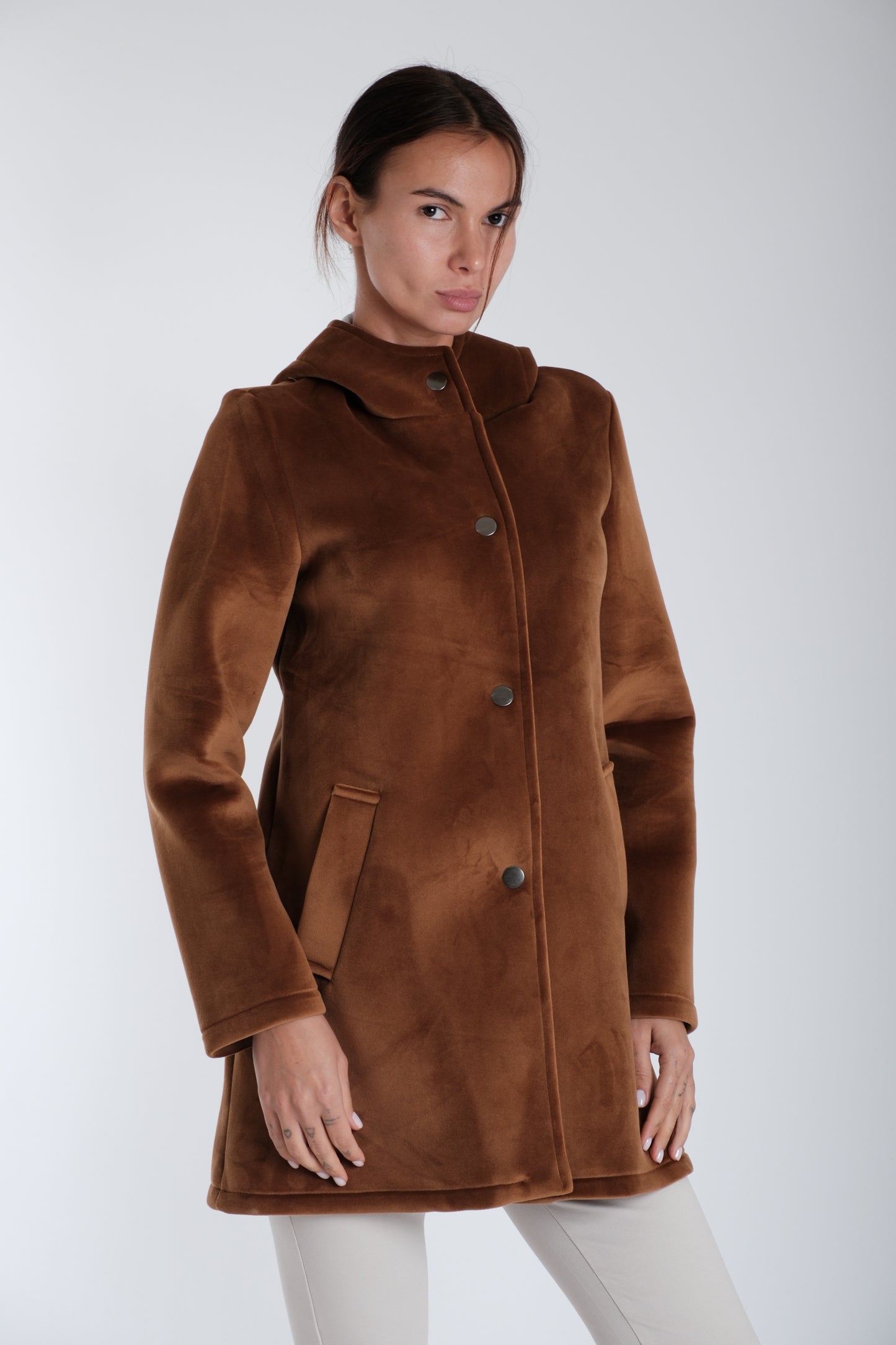 GIACCA LUNGA VELLUTO