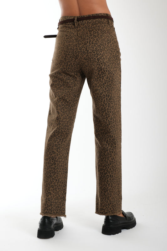 PANTALONE FANTASIA ANIMALIER