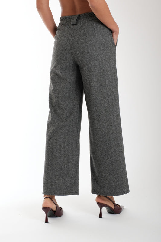 PANTALONE PALAZZO SPIGATO