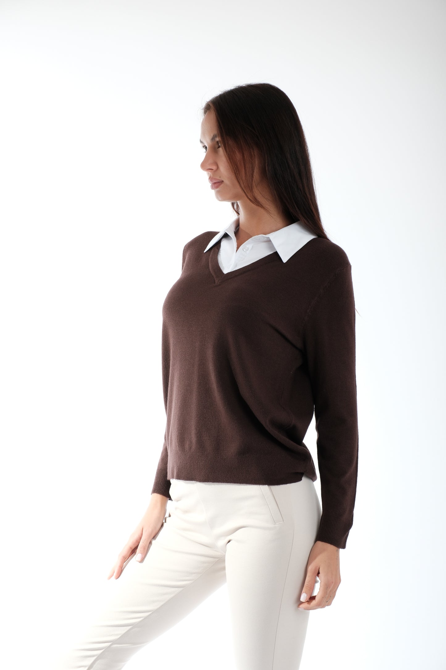 MAGLIA COLLO CAMICIA