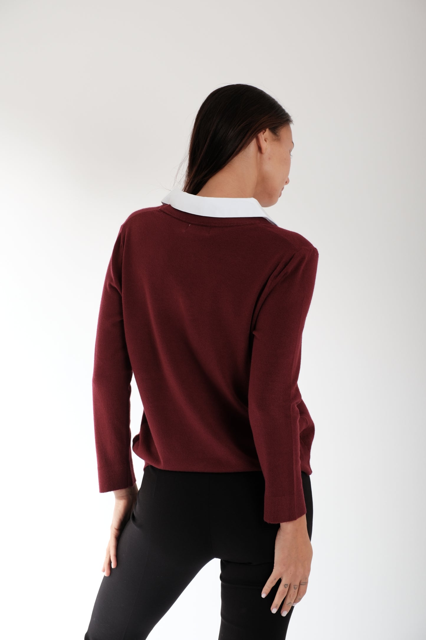 MAGLIA COLLO CAMICIA