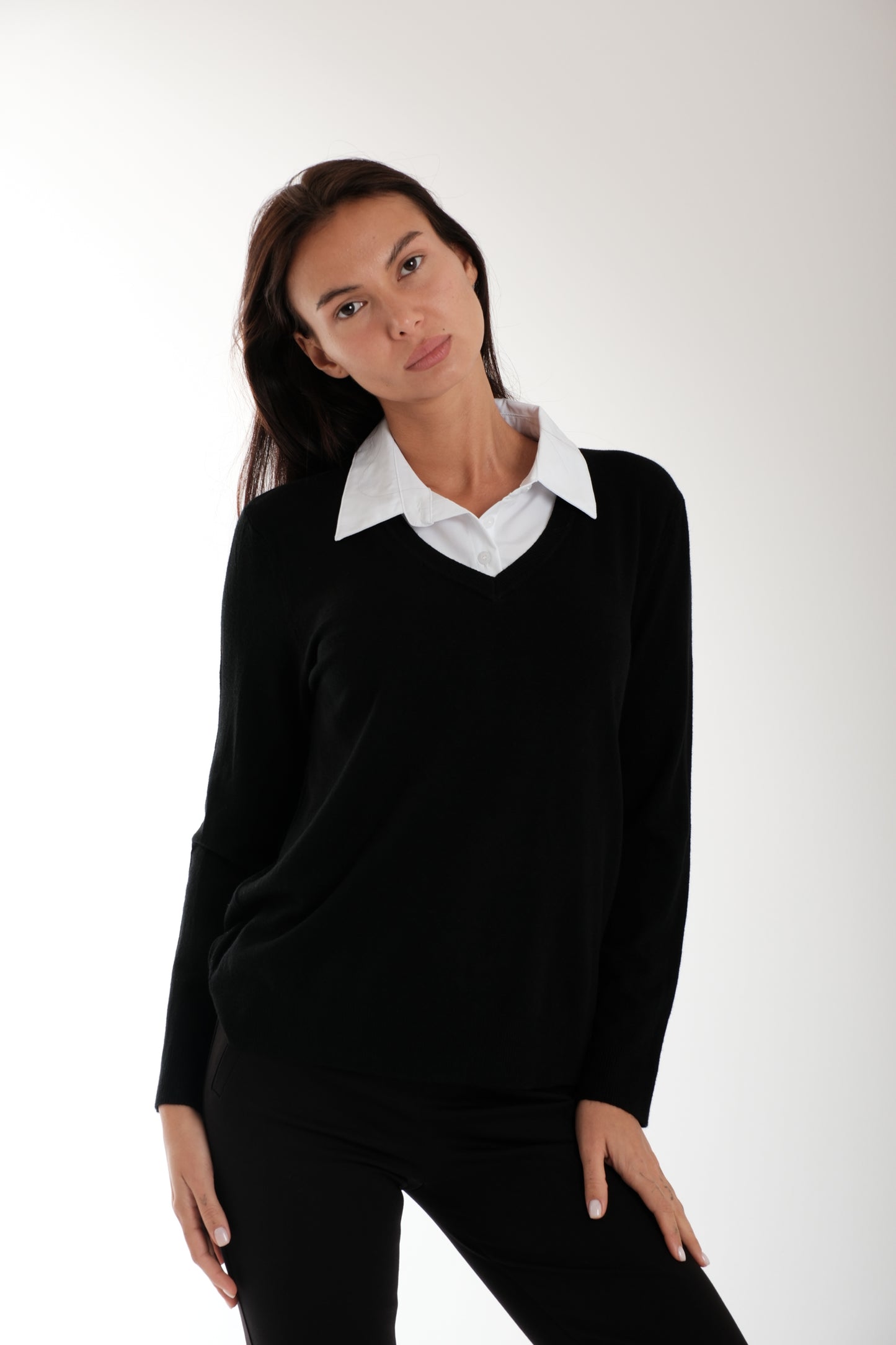 MAGLIA COLLO CAMICIA