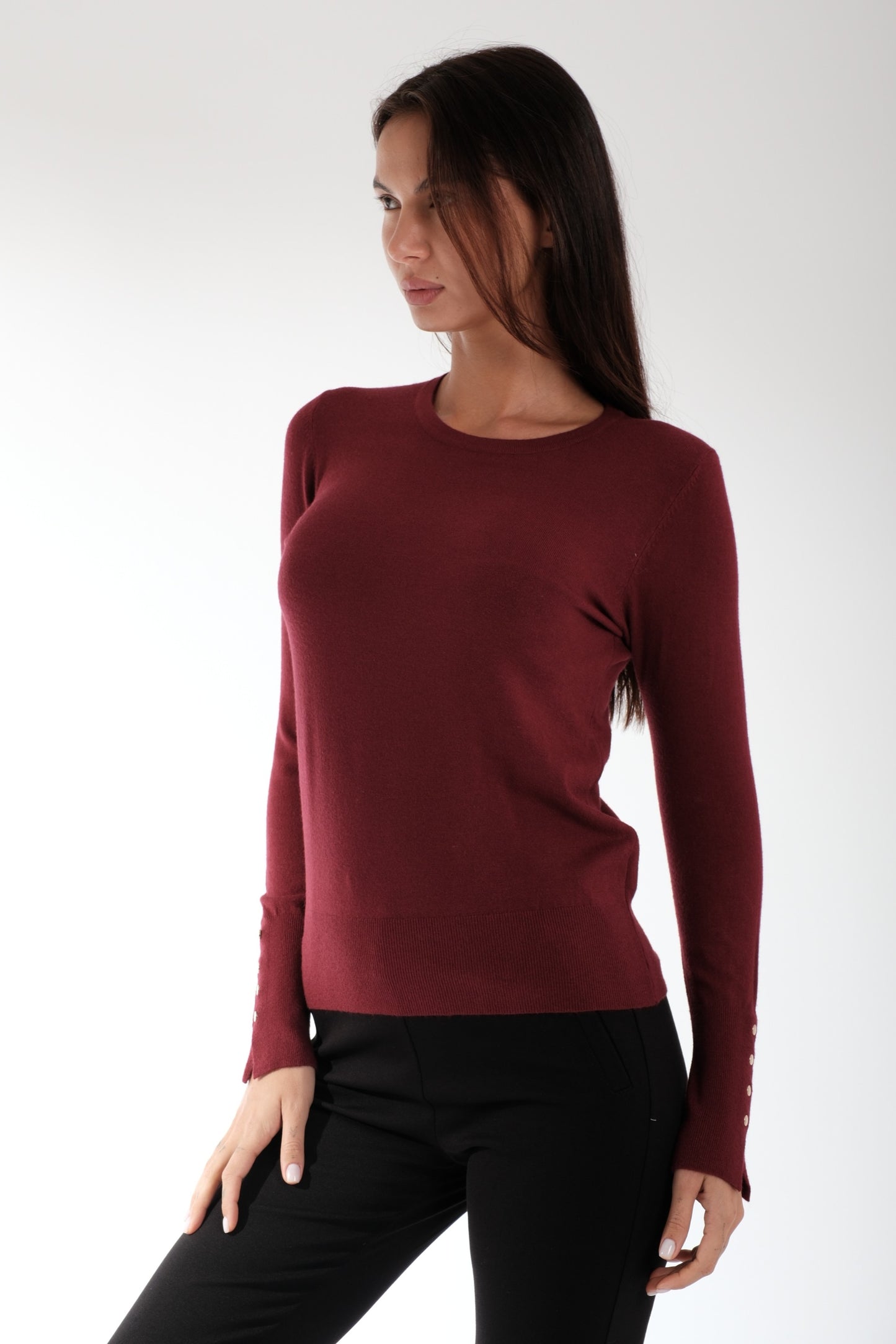 MAGLIA BOTTONCINI MANICA