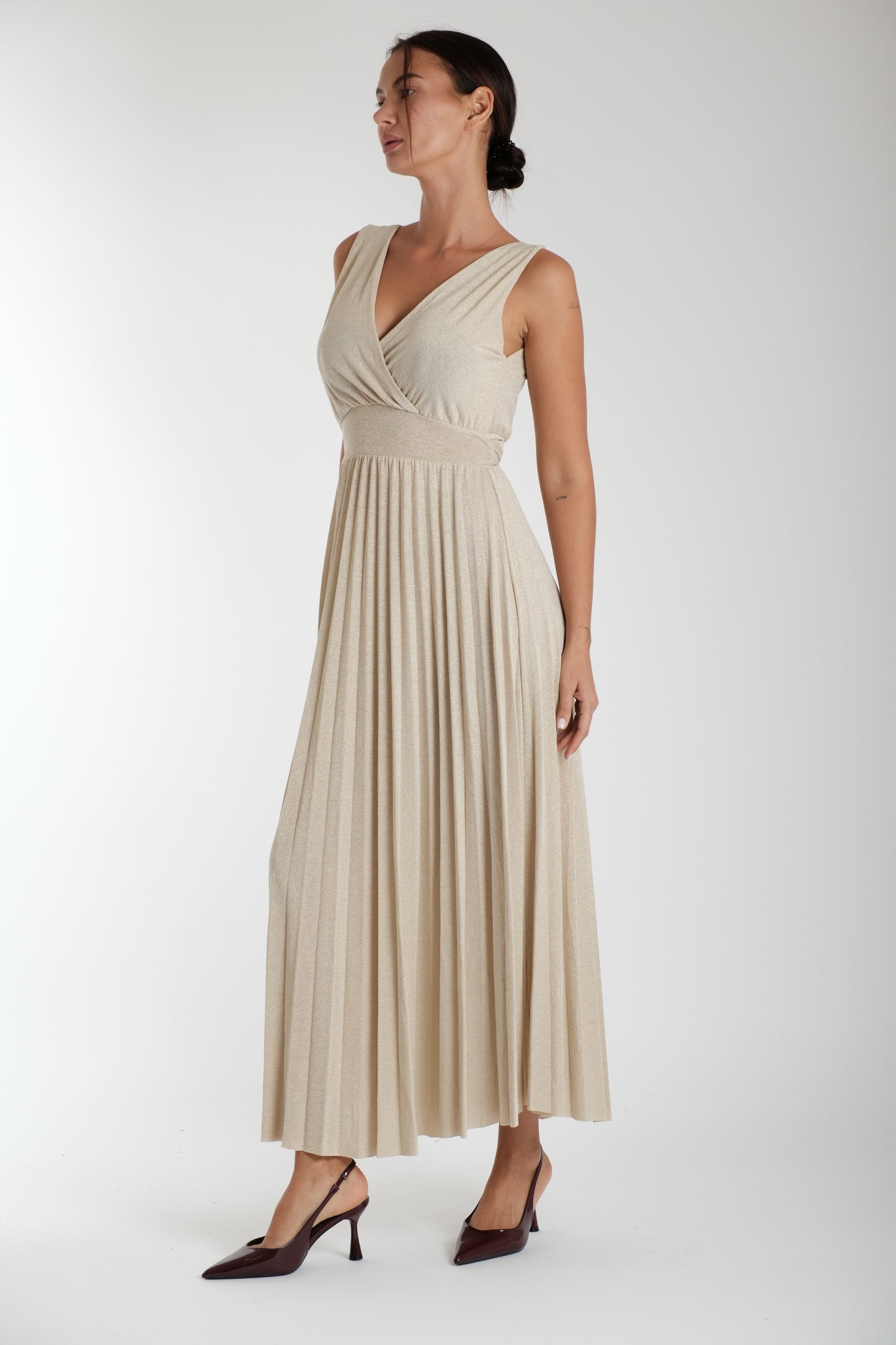 ABITO IN LUREX|Colore:Oro