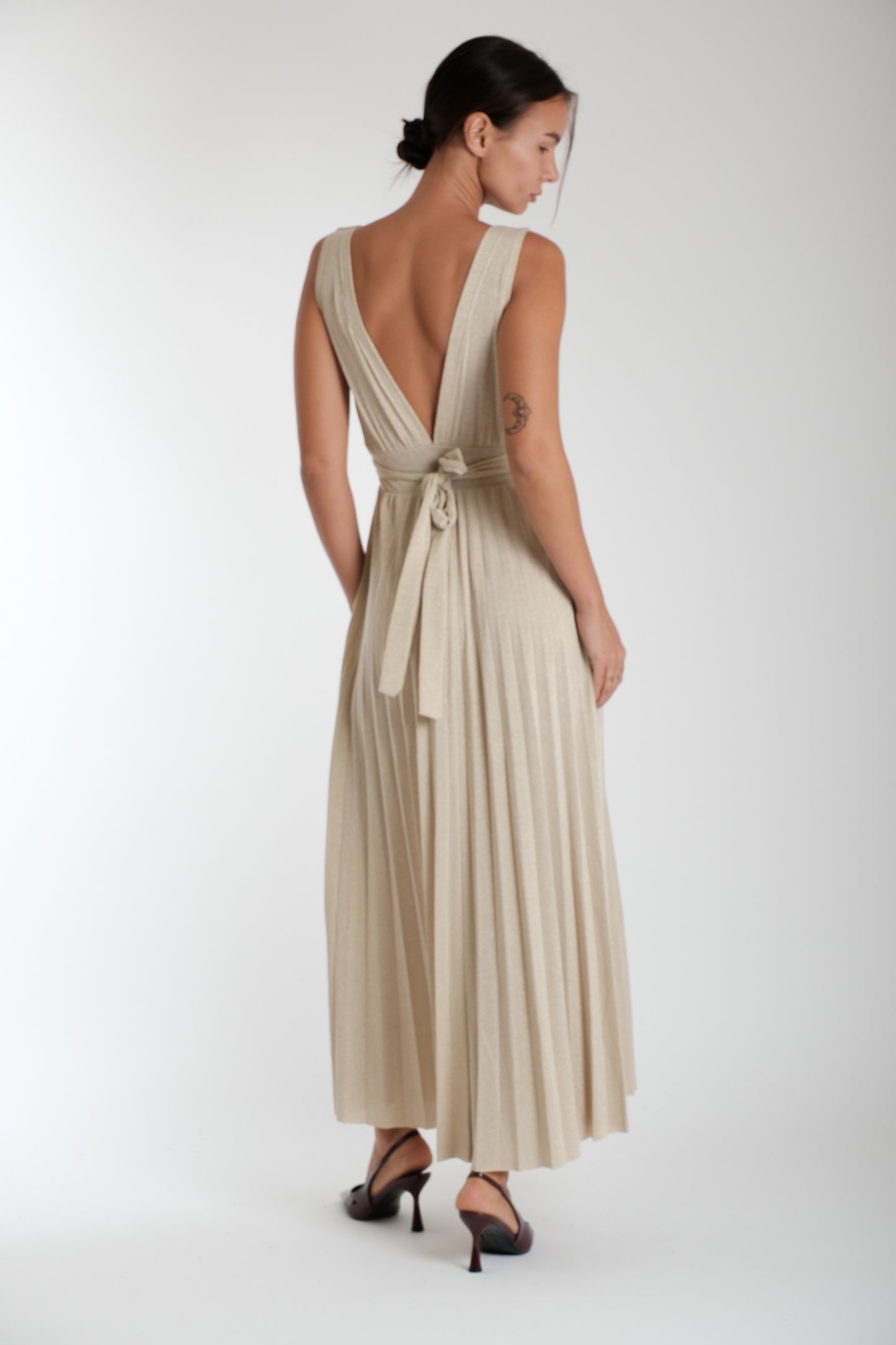 ABITO IN LUREX|Colore:Oro