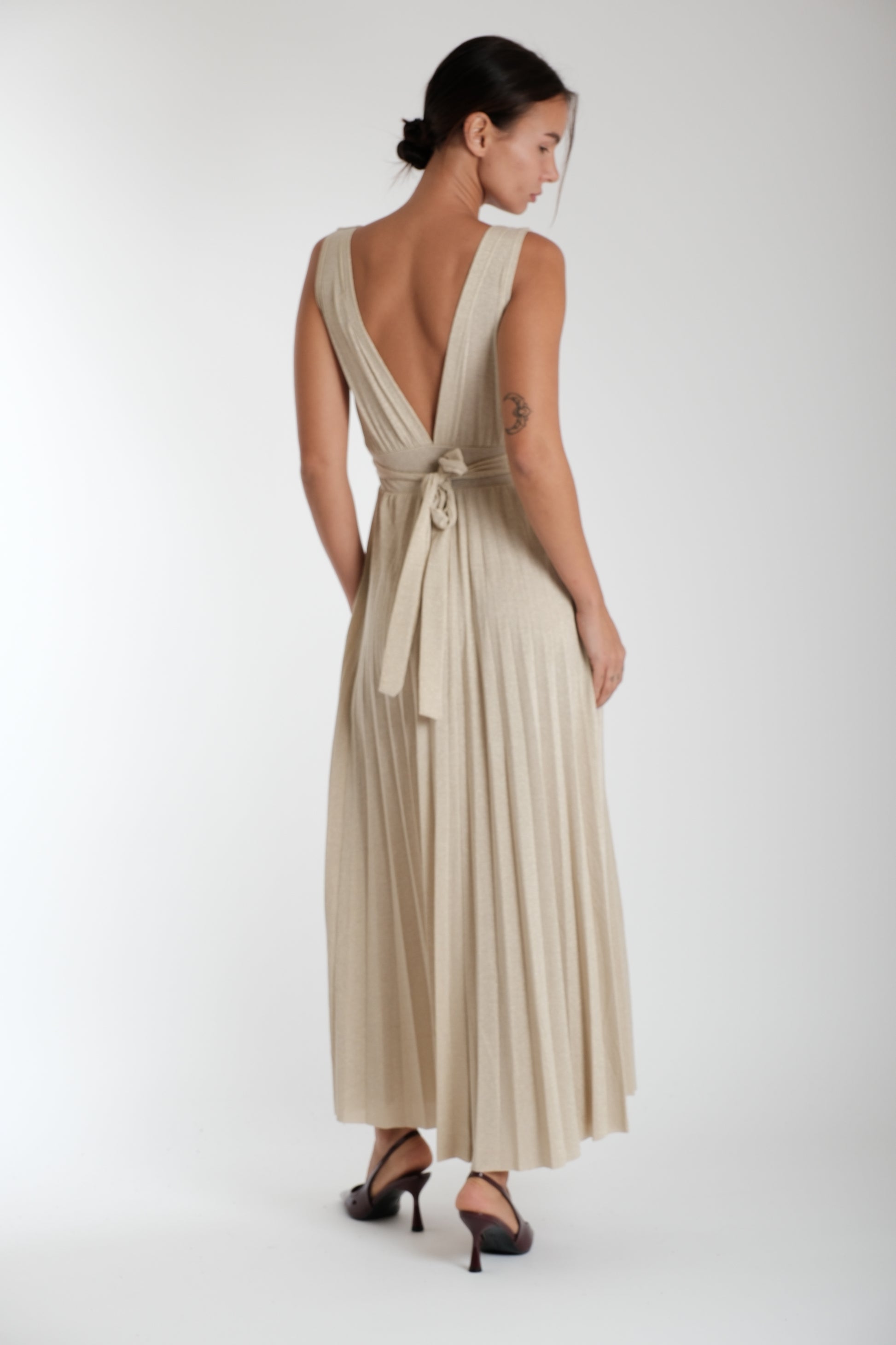 ABITO IN LUREX|Colore:Oro