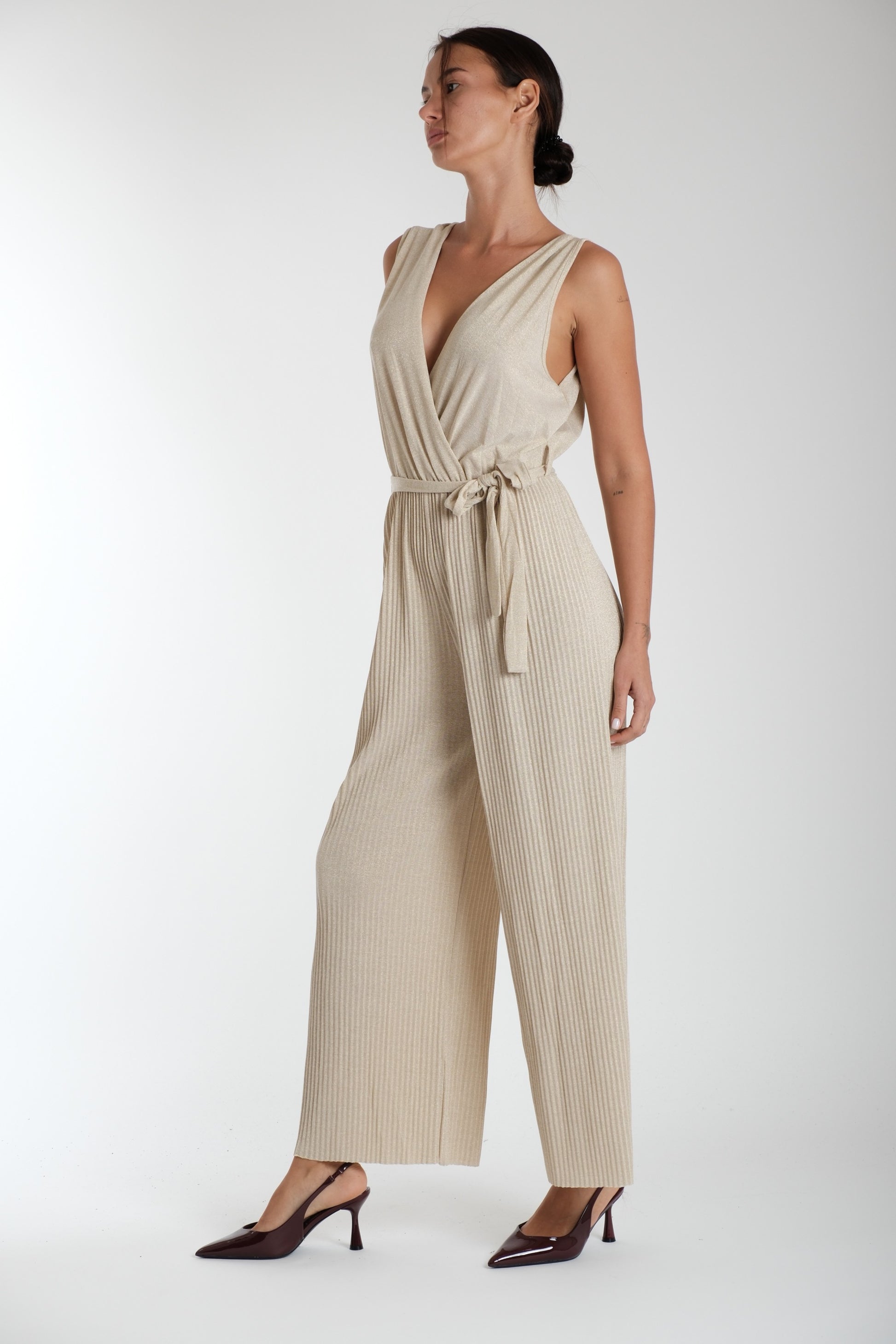 TUTA IN LUREX|Colore:Oro