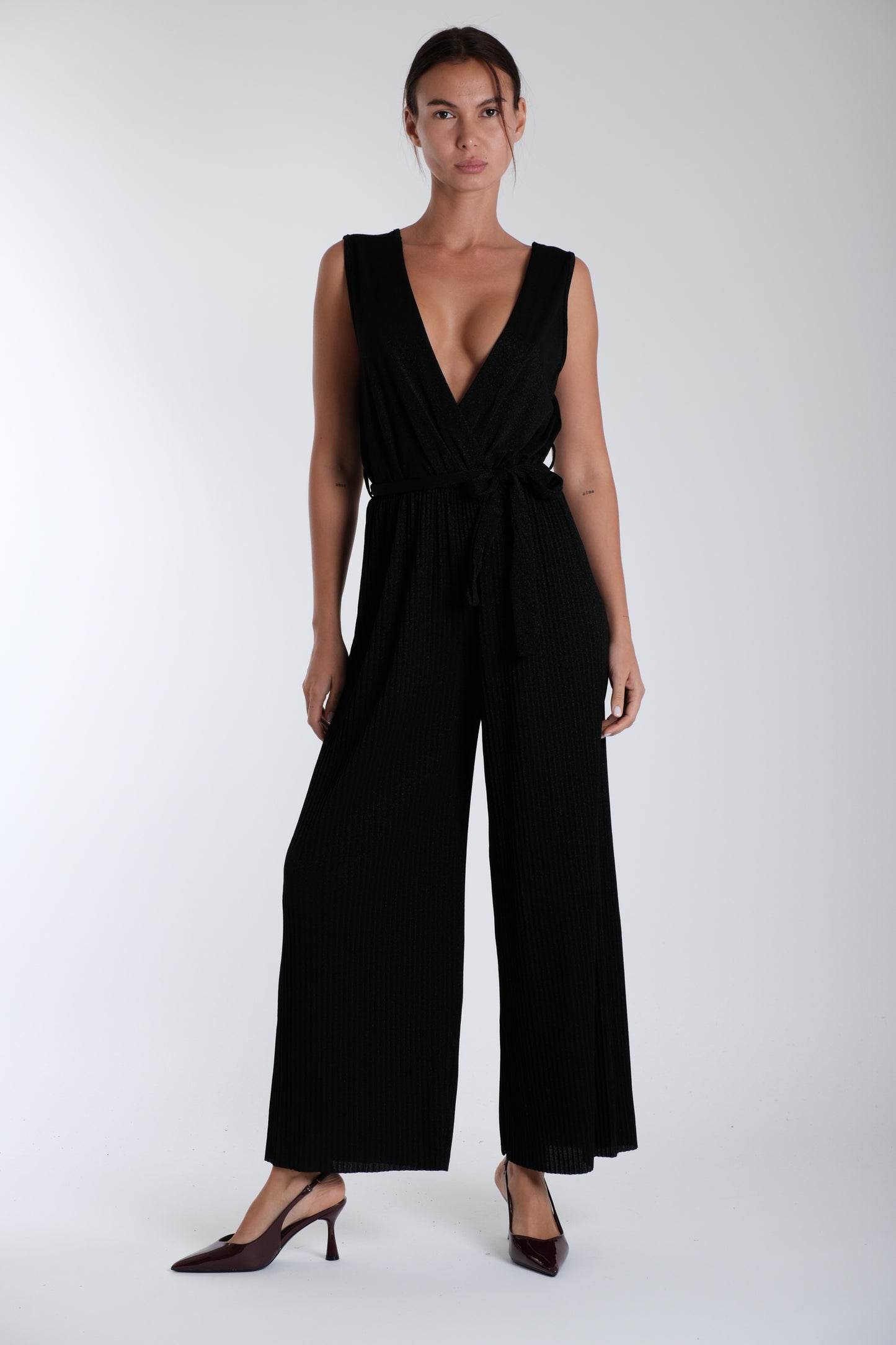 TUTA IN LUREX|Colore:Nero