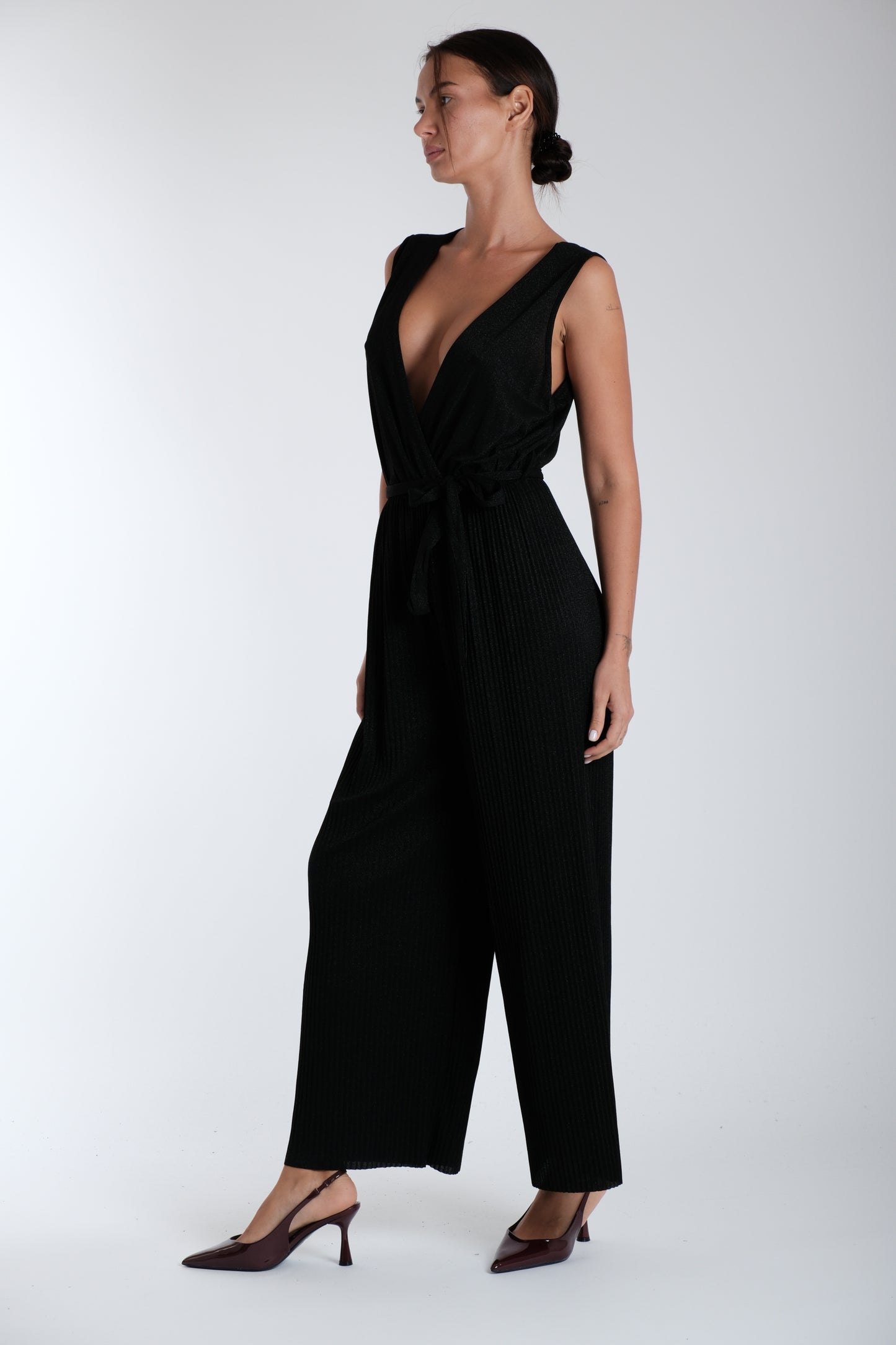 TUTA IN LUREX|Colore:Nero