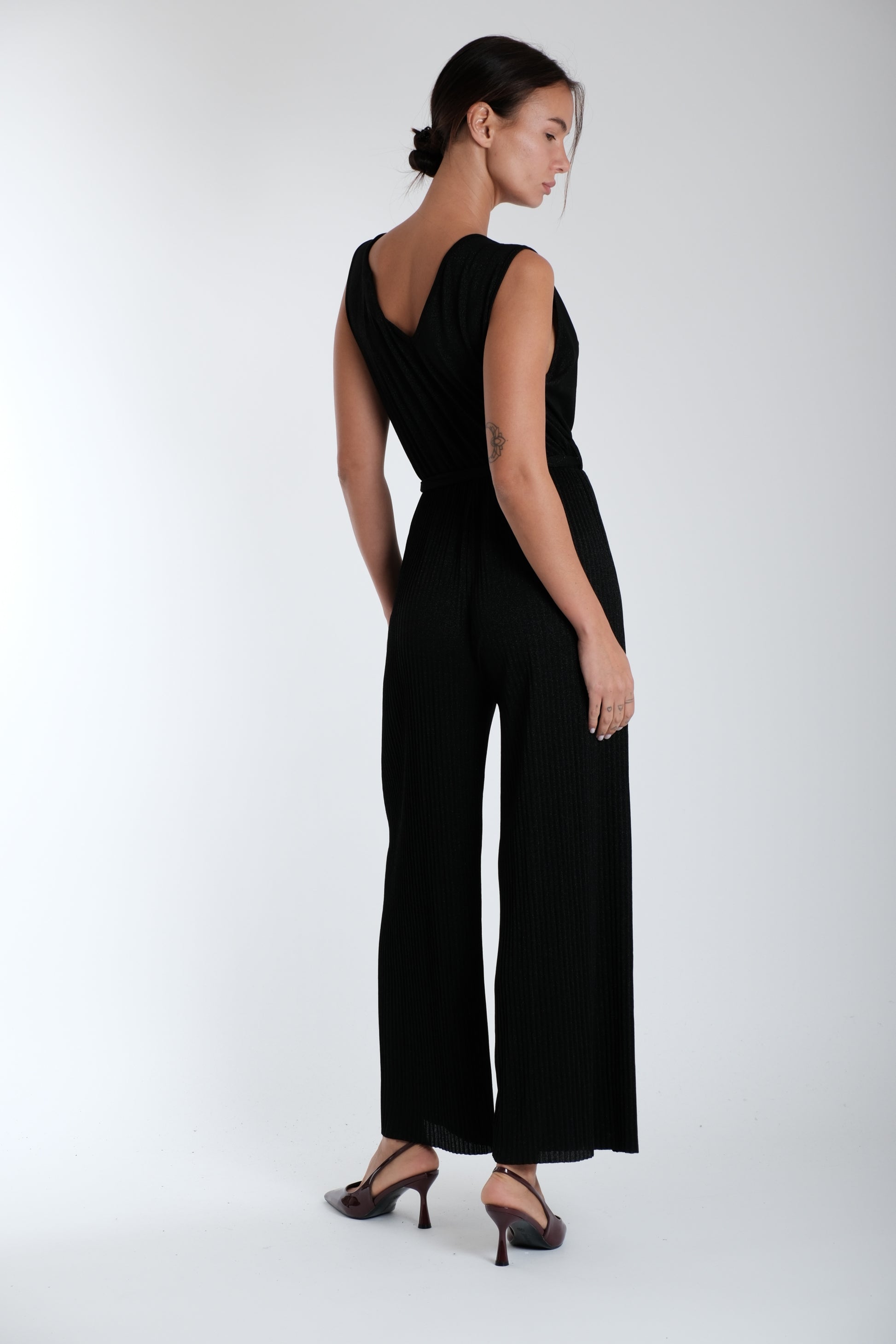 TUTA IN LUREX|Colore:Nero