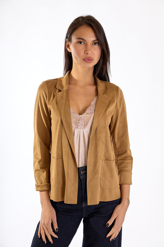 GIACCA CORTA DAINETTO|Colore:Cuoio