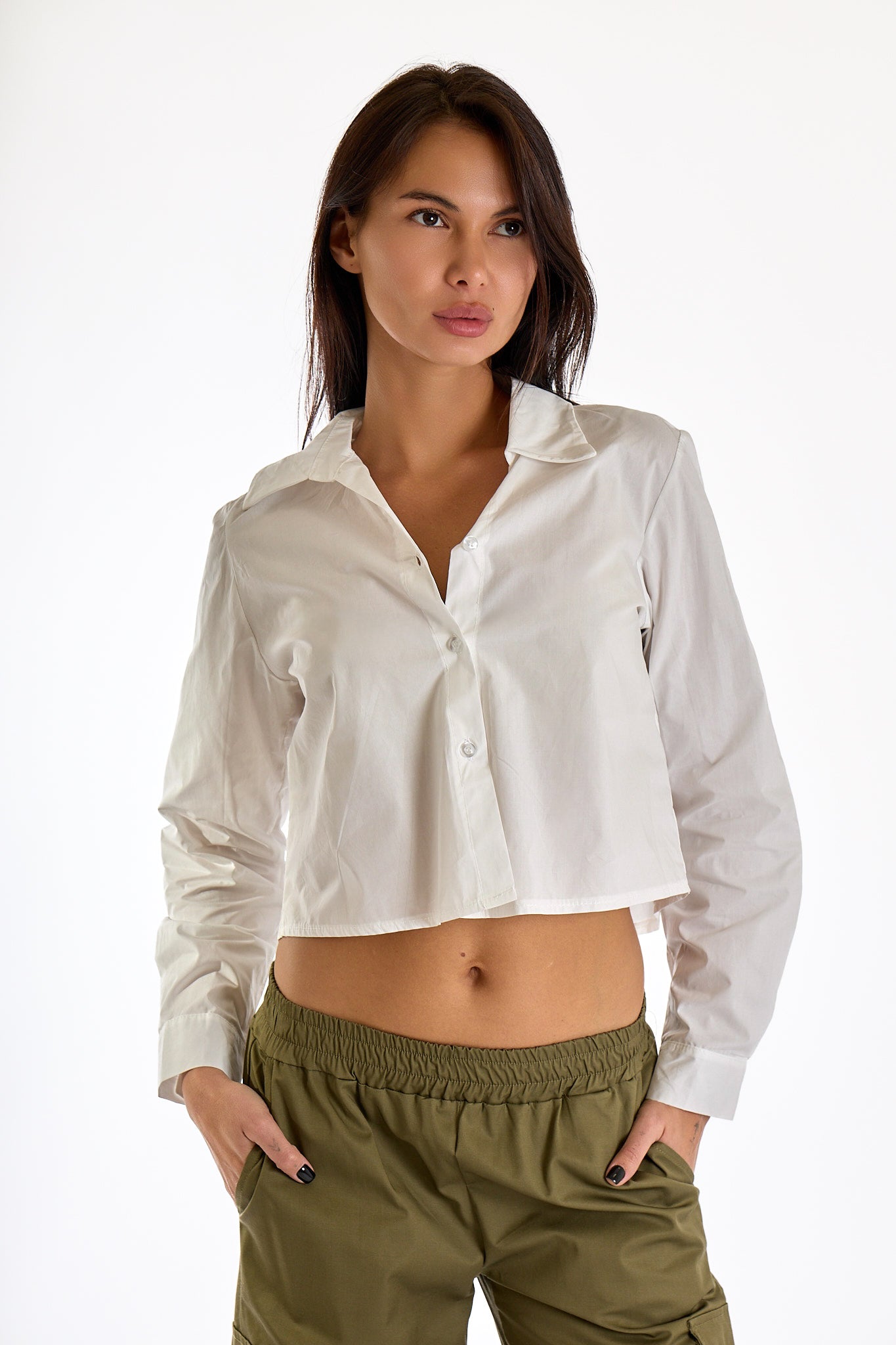 CAMICIA CORTA|Colore:Bianco