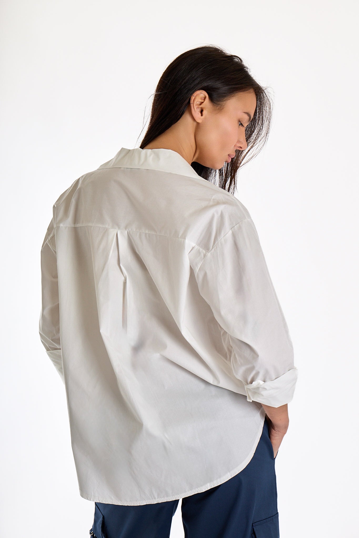 CAMICIA OVER|Colore:Bianco