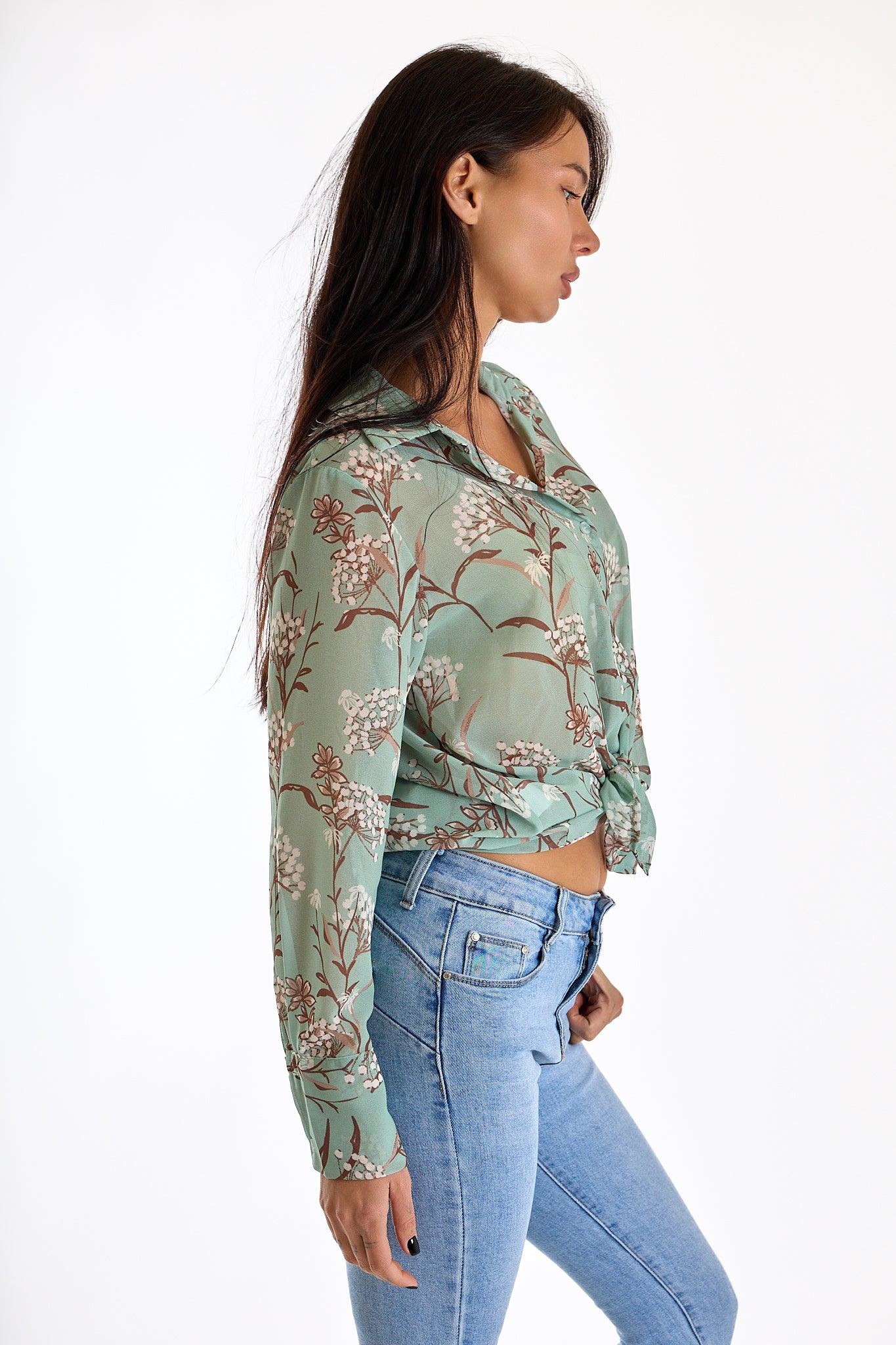 CAMICIA FANTASIA|Colore:Menta