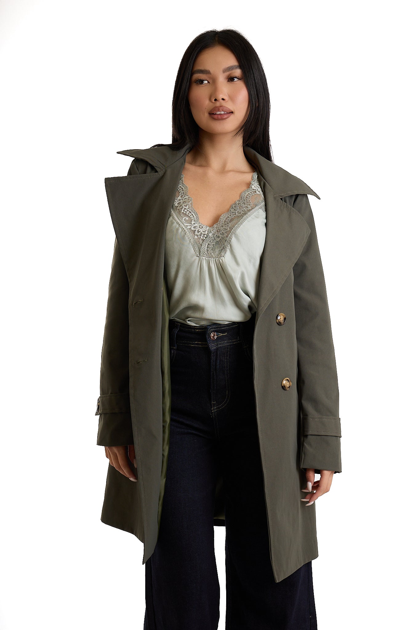 TRENCH|Colore:Militare