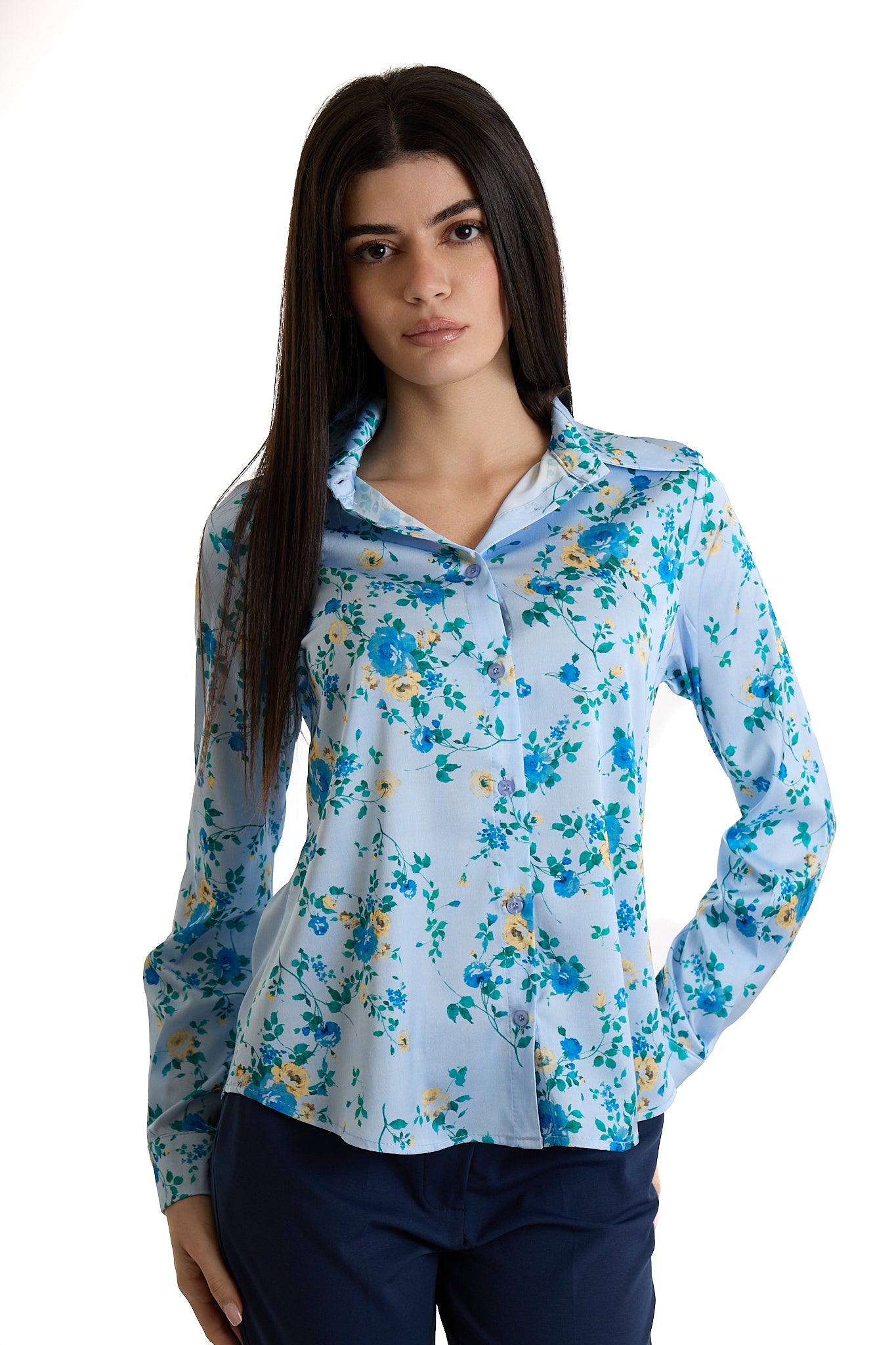 CAMICIA FANTASIA|Colore:Celeste