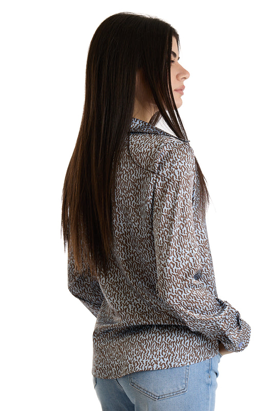 CAMICIA FANTASIA|Colore:Celeste