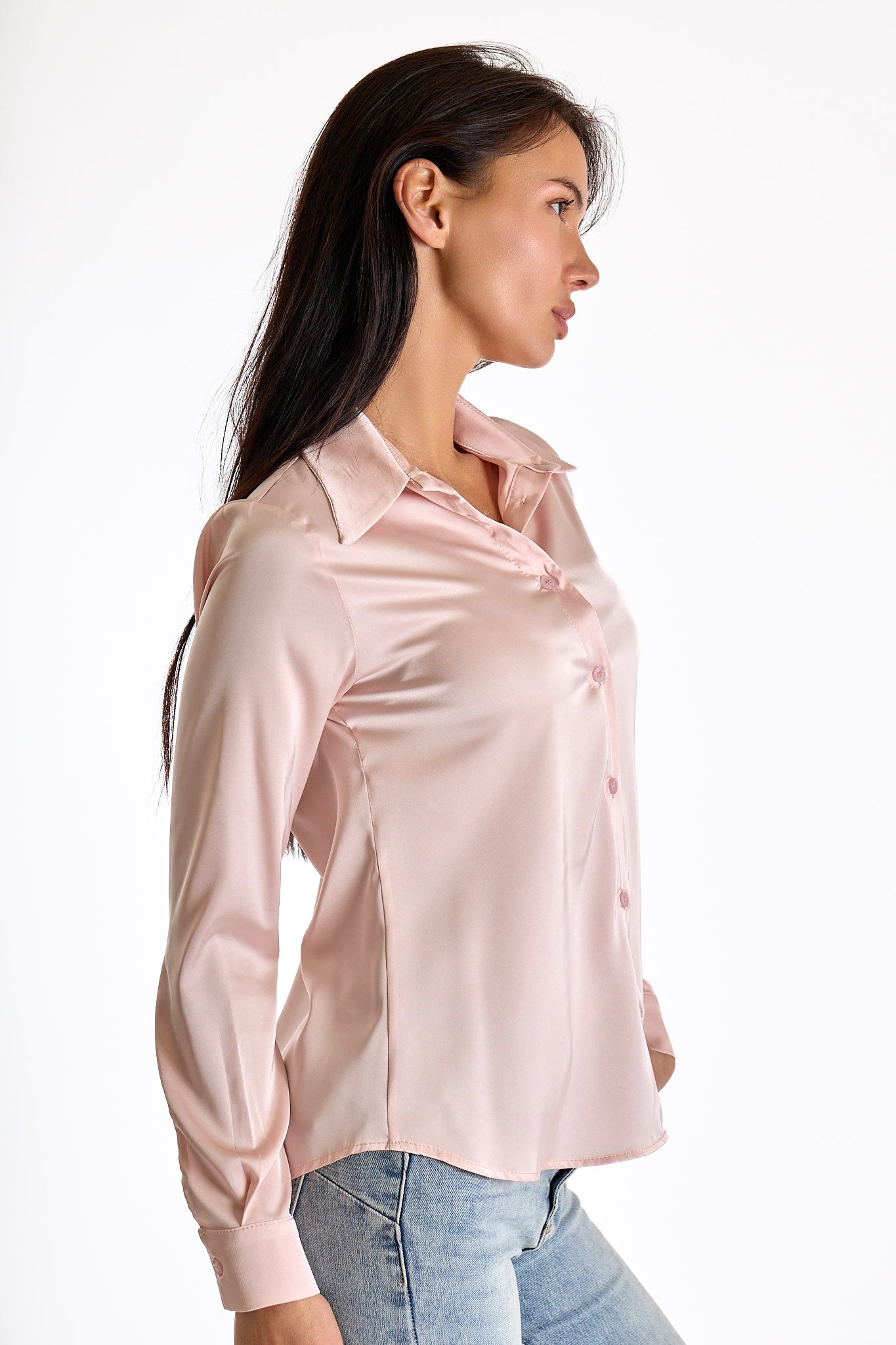 CAMICIA RASO|Colore:Rosa