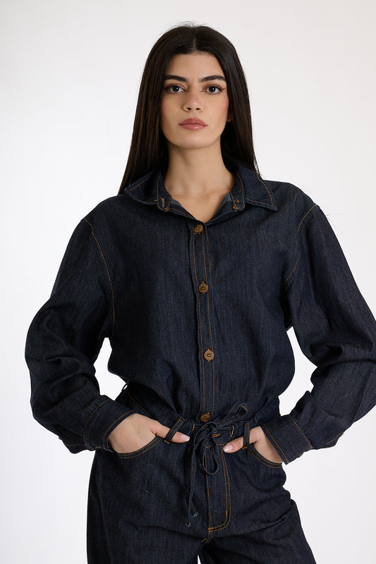 CAMICIA JEANS|Colore:Jeans