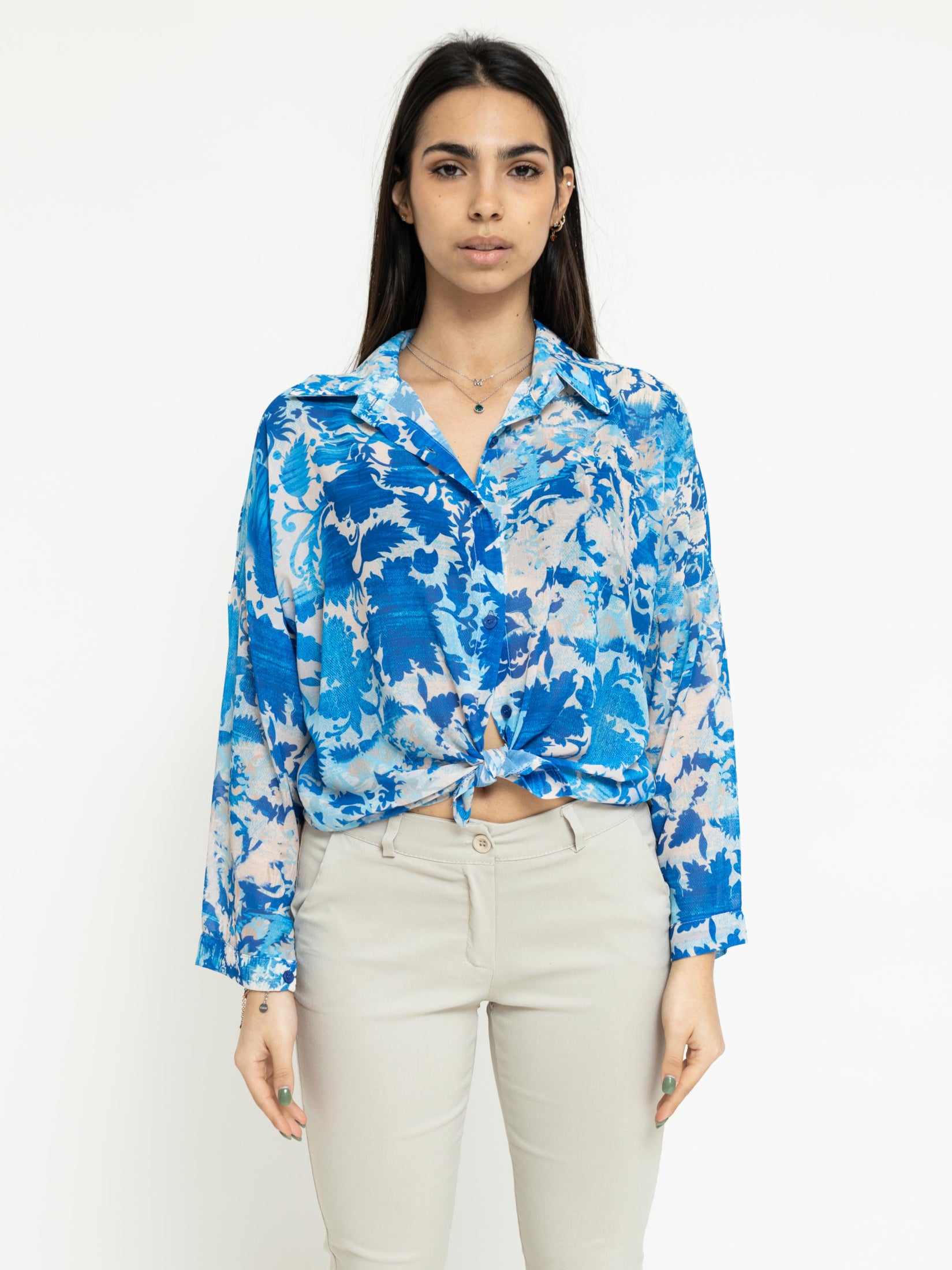 Camicia in fantasia
