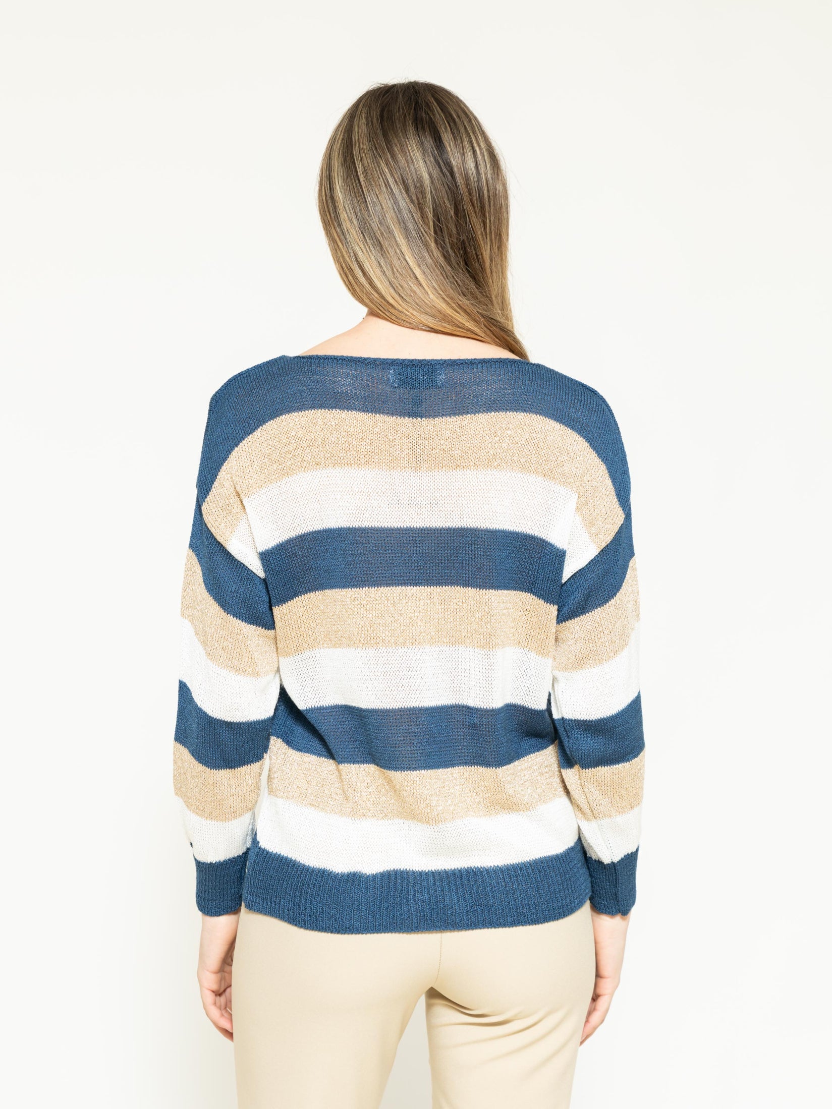 Maglia fasce lurex
